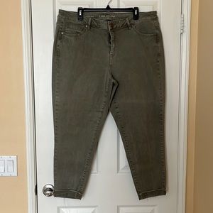 Lane Bryant ankle jeans